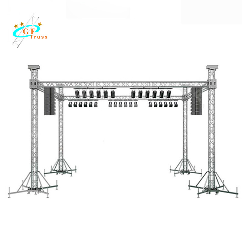 6061 T6 Aluminum Led Display 290x290mm Goal Post Truss