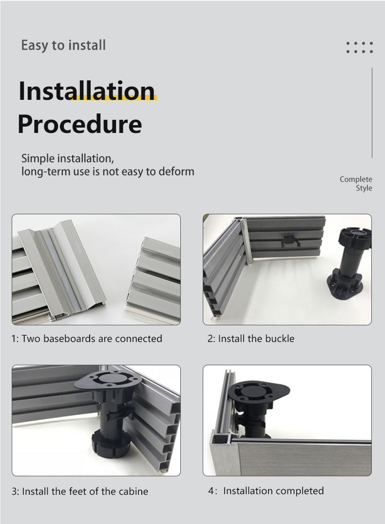 Sliver PVC Cornice Skirting Line for Interior Decorative Plastic Base Board Cover Corners