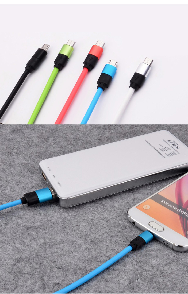 5V 2.1A Fast Charging Adapter Micro USB Data Cable A Male to Micro B