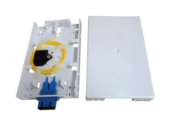 2 Indoor Fiber Optic Terminal Box FTTH CATV Distribution Box waterproof outdoor