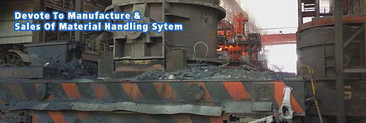 High temperature resistance molten steel ladle rail transfer cart for steel and iron factory 