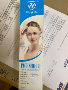 Quality Anti Static Liquid Splash 28*19cm Disposable Face Shield wholesale