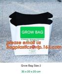 cultivating bags, 100% biodegradable various Wholesale Poly Black Square Garden