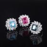 Buy cheap Lanciashow 925 Sterling Silver Women Ring with Lab Stone for Party, Wedding, from wholesalers