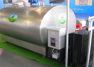 Quality Vertical / Horizonal Cooling Jacket Milk Tank For Storing Fresh Milk wholesale
