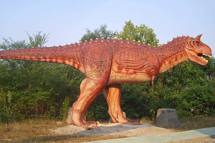 Remote Control Realistic Animatronic Dinosaur Carnotaurus Model Custom Support