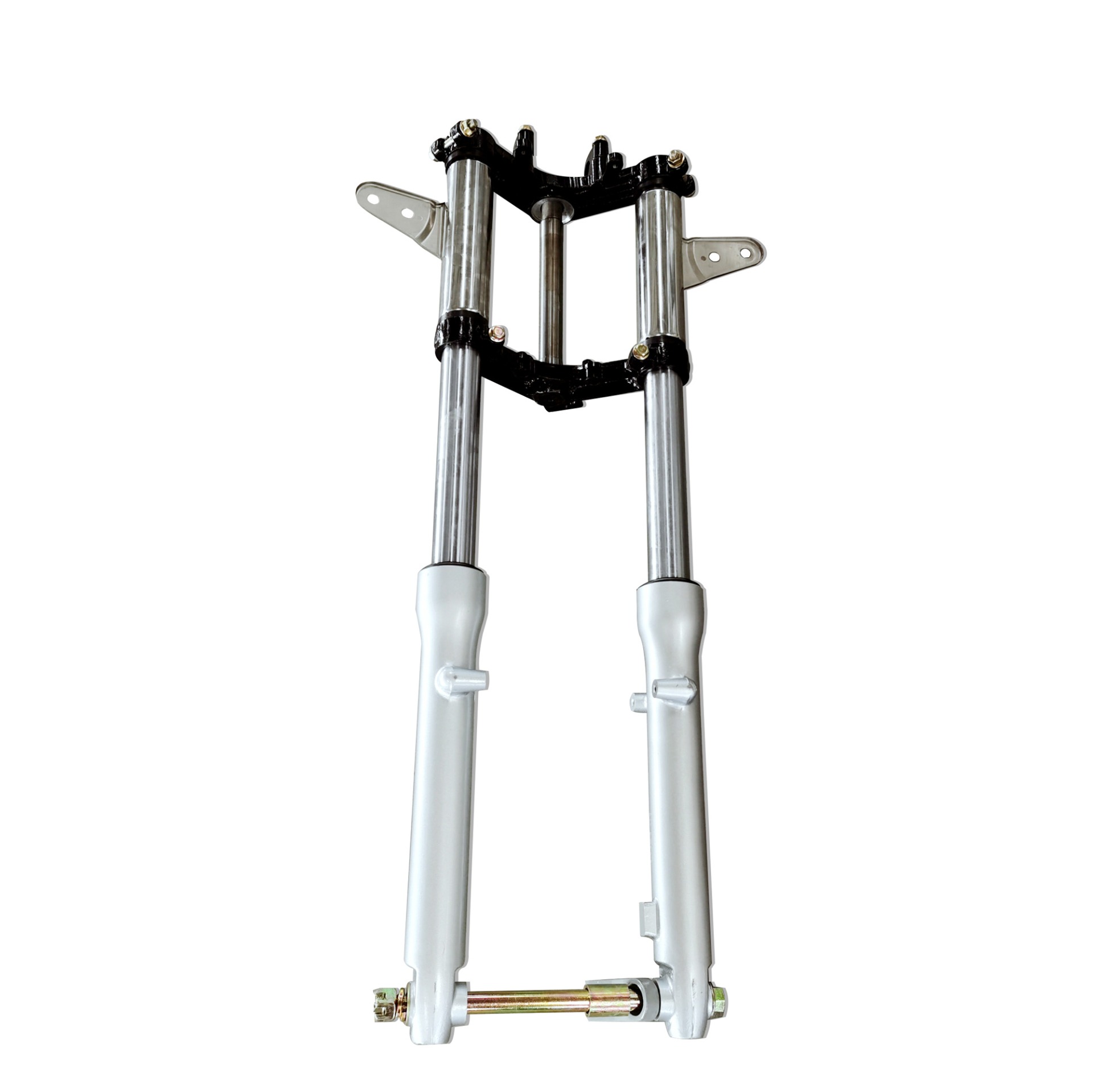 DAYANG Motorcycle Shock Absorber for Tricycle Aluminum Material Silver Steel Color