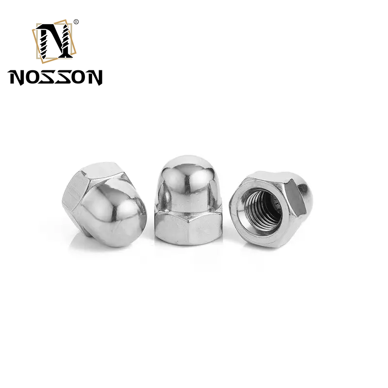 Metric Measurement System Oil Gas Industry SS 316 Dome Nut M3 M4 M5 M6 M8 for Heavy-Duty Applications