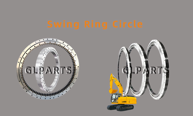 50 HRC Hardness Excavator Swing Ring Excavator Parts 50Mn Or 42CrMo Material