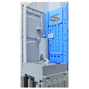 Quality Blue HDPE Portable Toilet Mobile Restrooms Shower Sanitary Cabin wholesale