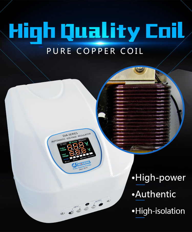 JAJA Series Energy Saving Household Voltage Stabilizer For Overvoltage Protection
