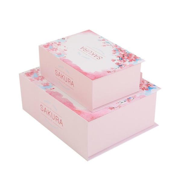 Lightweight Rigid Magnetic Gift Box Cardboard Foldable Wedding Grown Packaging
