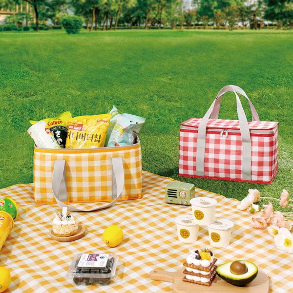 25L Aluminum Film Camping Lunch Bag Picnic Folding Extra Large Insulated Cooler