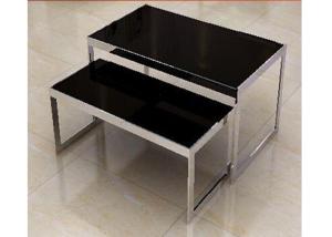 Quality Stainless Steel Nesting Display Tables 1200 * 600 * 900MM For Advertisment Exhibition wholesale
