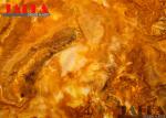 Customizable Hardness Resin Aluminum Hydroxide Translucent Marble Panels
