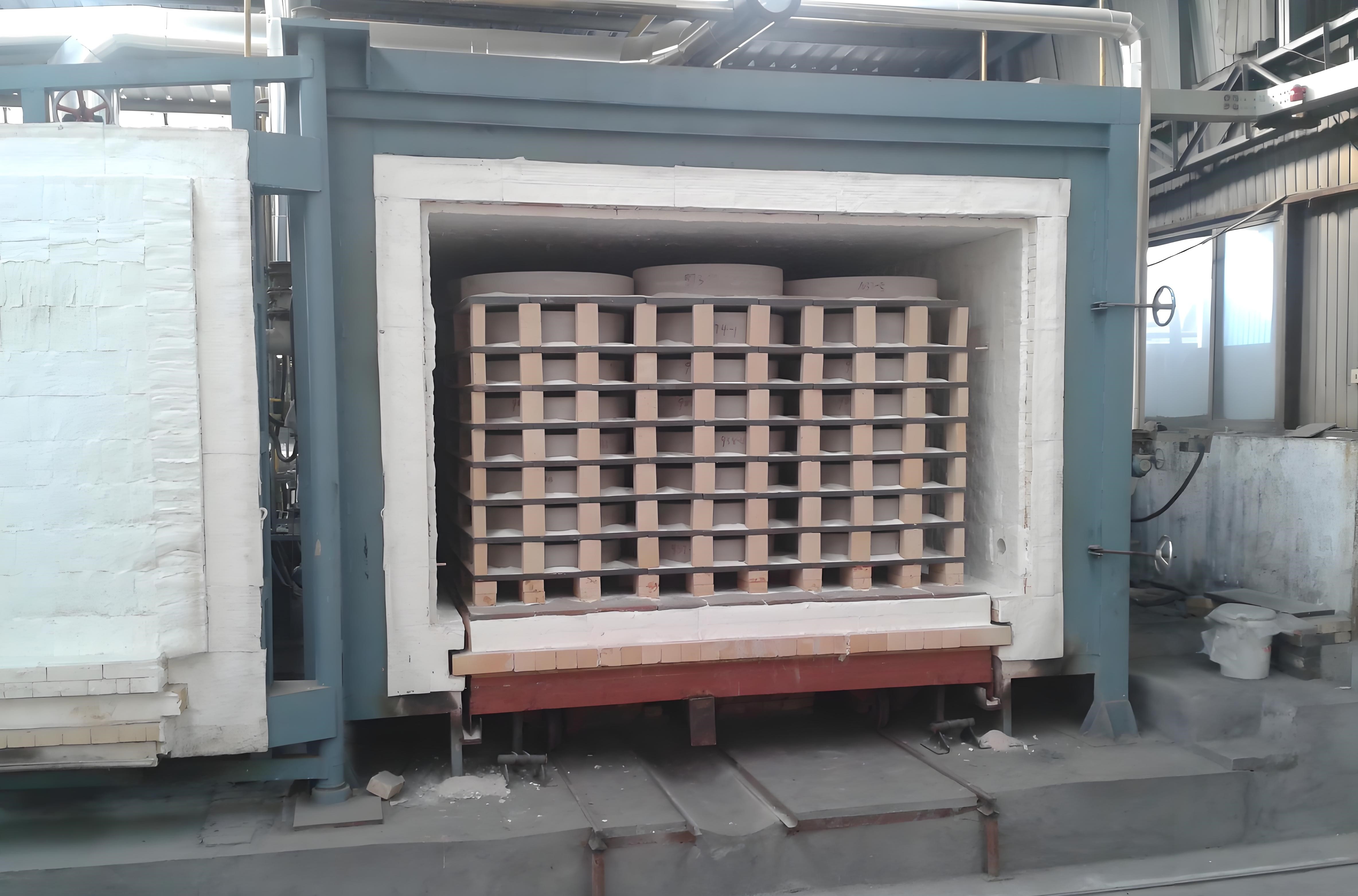 Material Composition Shuttle Kiln Design Built For Durability And Performance