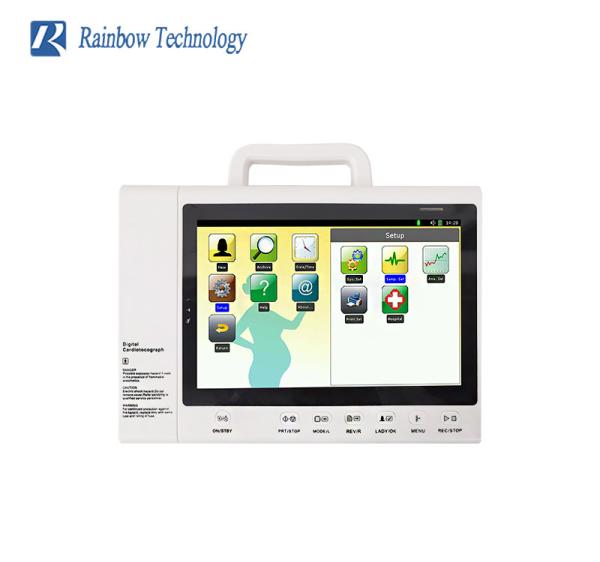 Portable Ultrasound Fetal Doppler OEM Available For Baby Heart Monitor LCD