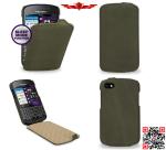 100% Authentic Genuine Flip Leather Cover Case For Blackberry Q10 Multi Color