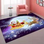 Cartoon Merry Christmas Patterns Living Room Floor Carpets