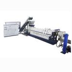 One Stage Plastic Pelletizing Recycling Machine 500kg/Hr Single Screw Extruder