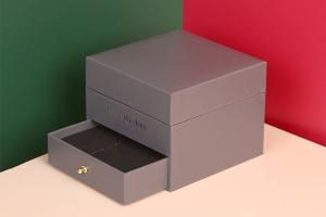Quality Custom Packaging Manufacturers Supremer Black Carton Box With Flower Jewelry Gift Box Storage Protection Box Wholesale wholesale