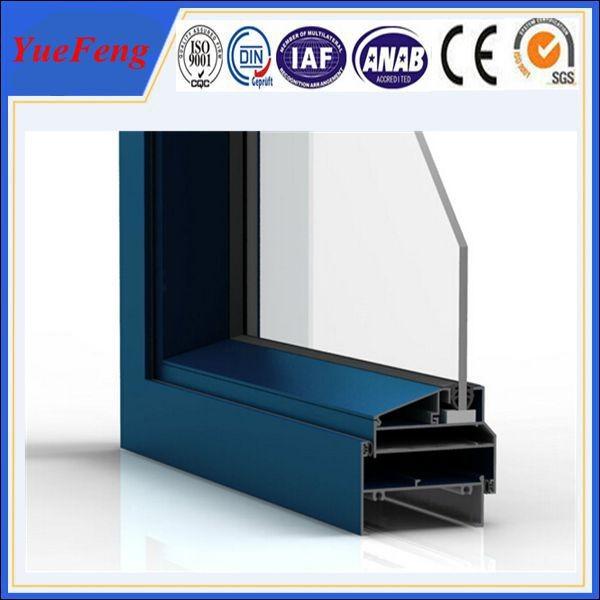 Powder coating aluminium profiles for sliding window,price of aluminium sliding