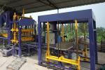 Concrete Cement 720pcs/h QT4-15S Hollow Block Maker Machine