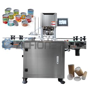 Quality Automatic Seaming Machine High Speed Version Luncheon Meat Canned wholesale