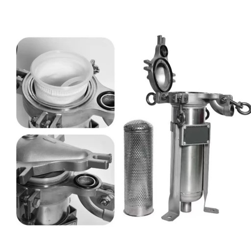 Side Entry Filter Bag Housing for Purifying Waste Water in the Liquid Filtration Process