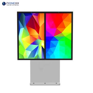 Quality 55''*2 Drive Thru Digital Signage Exterior Digital Signage 1920x1080 Weather Proof wholesale