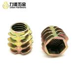 Hex Recessed Nuts For Wood M5 M6 M8 M10 Galvanized GB Standard
