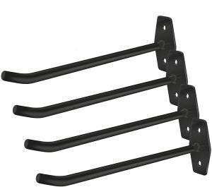 Quality Wall Tyre Holders with Metal Screws and Dowels Retaining Bracket and Black Rim Holder wholesale