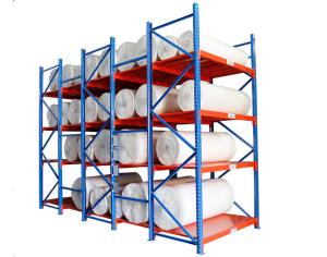Quality Cold Rolled Steel Warehouse Storage Shelves For Fabric / Cloth Adjustable Layer wholesale