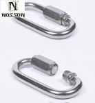 ZINC 304 316 Stainless Steel Square-Shaped Threaded Quick Connecting Links with
