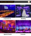 High Bright Waterproof Led Par Light IP65 Led Rgbwauv 18*20w Outdoor Par DMX for