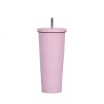 Single Wall Stainless Steel 304 Car Coffee Tumbler 750ml Colorful