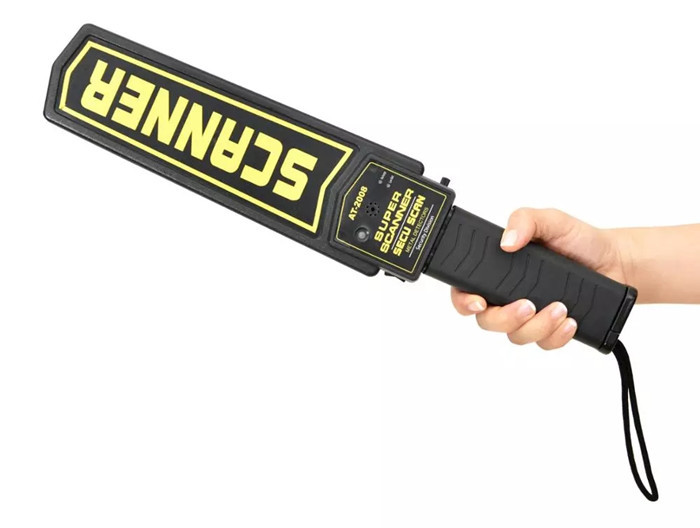 Sound Light Vibration Metal Detector Wand ABS Material For Security Check