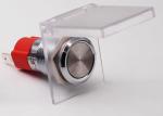 High Current Flat Head Momentary 10A Push Button Switch