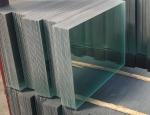 White Translucent Frosted Square Tempered Glass