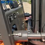 5 Ton Diesel Forklift Truck With Luxury Suspension Seat And Mitsubishi Engine
