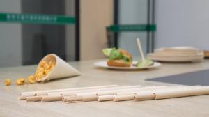 Quality Biodegradable Reusable Bamboo Straws 18cm 19cm Length Customized wholesale