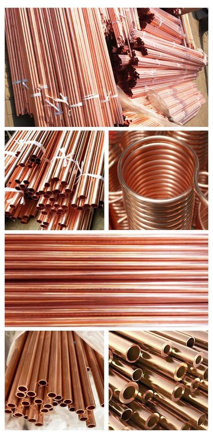 6m 3m 10 Ft Copper Metal Pipe C70600 Cu90ni10 C71500 CuNi70/30 CuNi90/10 Seamless