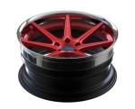 Red Disk Custom 3 Piece Rims