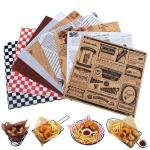 ODM Kraft Greaseproof Wrapping Paper Sheets Packing Customized Logo