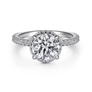 Quality Lab Diamond Wedding Band VVS Clarity HPHT Round Cut Lab Grown Diamond Ring wholesale