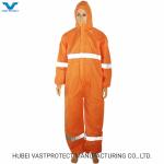 Navy CE Cat 3 Type 5 6 PPE Industry Safety Protective Coverall Disposable with