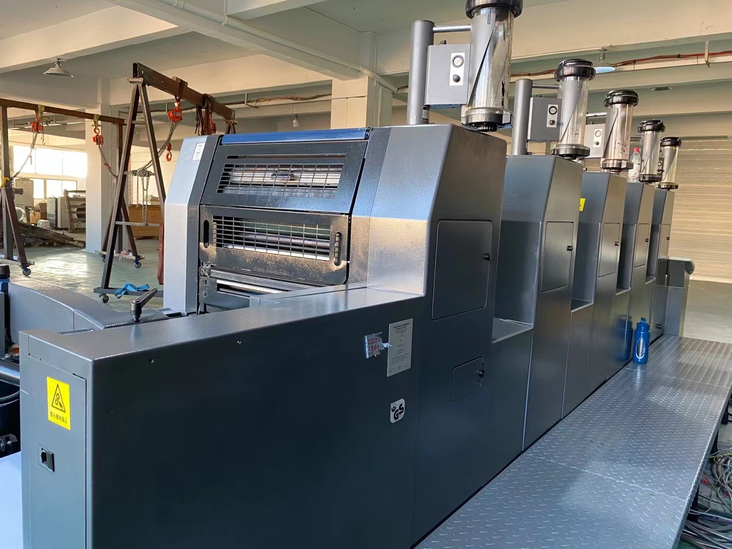 Multicolor Digital Secondhand Paper Printing Machine Assurance High Production Advantage
