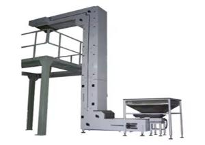 China Stainless Steel Bucket Elevator Z Type Bucket Conveyor For Food Indutry on sale
