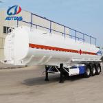 45 m3 Tri Axle Fuel Tank Semi Trailer/Aluminum Alloy Tanker/Liquid Tanker Semi