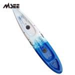 Sun Resistance LLDPE Material Two Person Fishing Kayak Boat 390x75x37CM